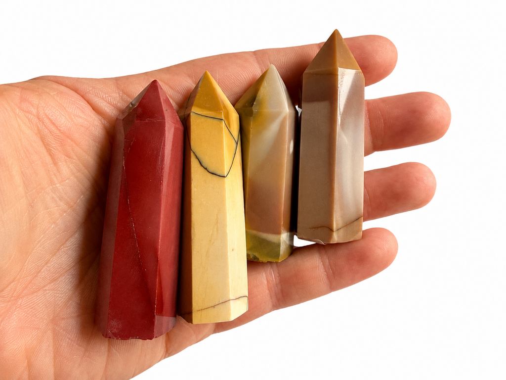 Moukite natural crystal tower