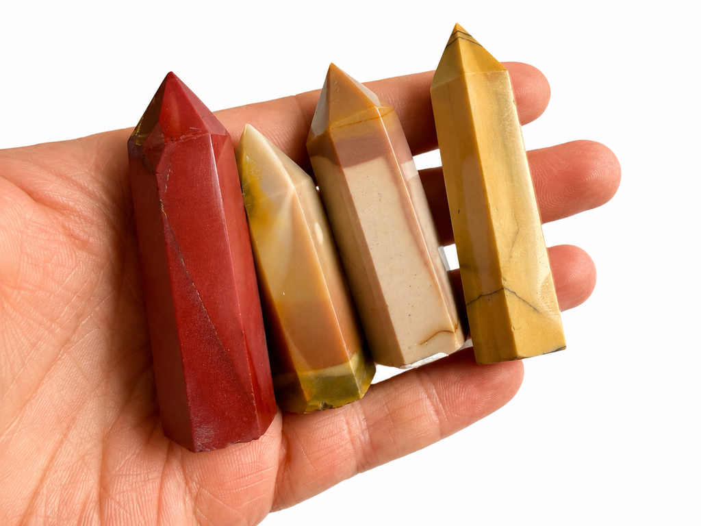 Moukite natural crystal tower