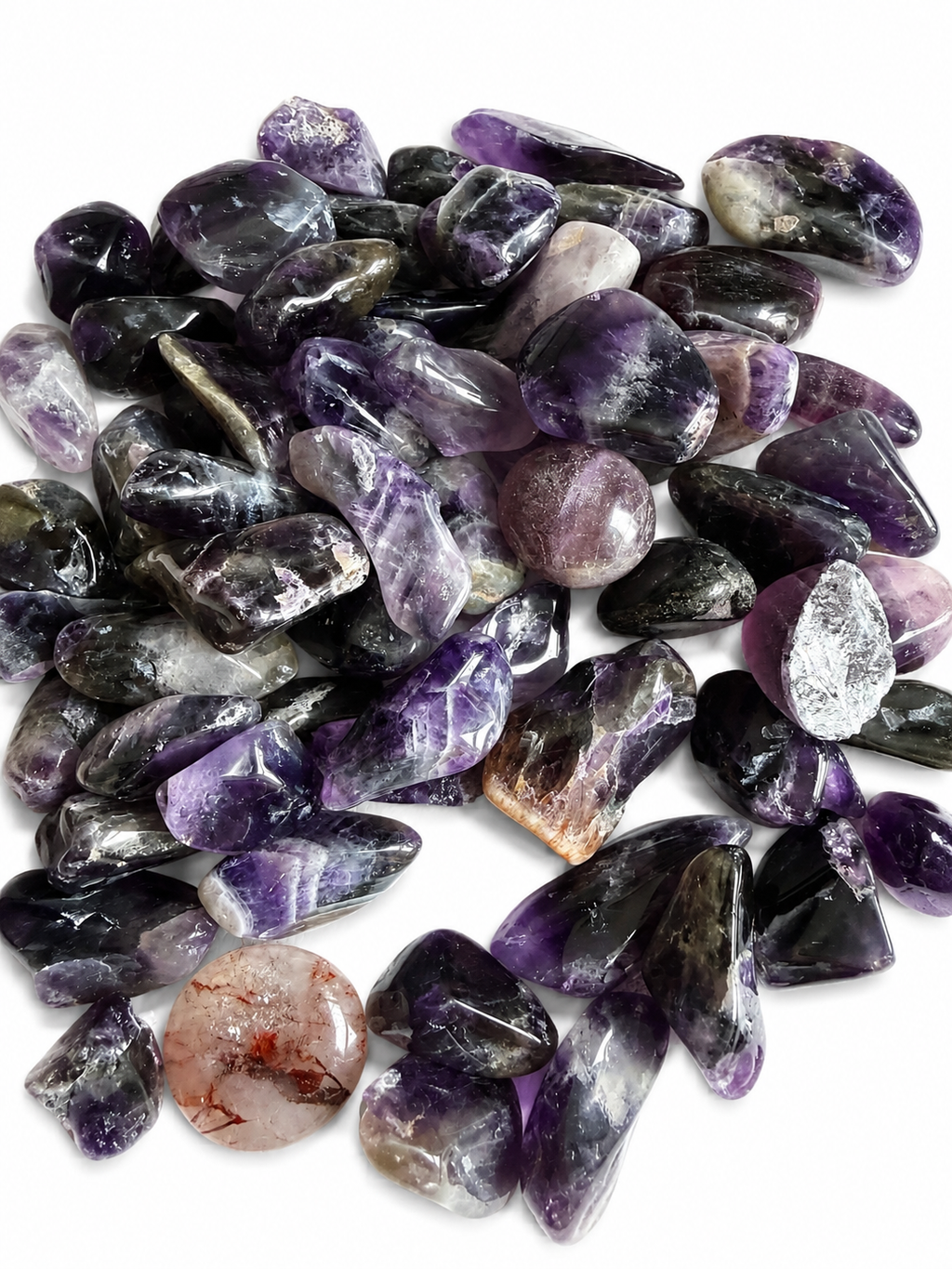 Dream amethyst tumbles x3