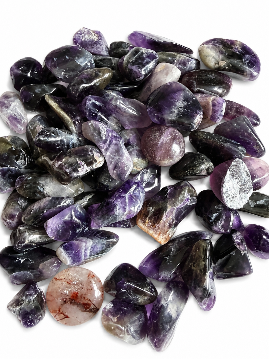 Dream amethyst tumbles x3
