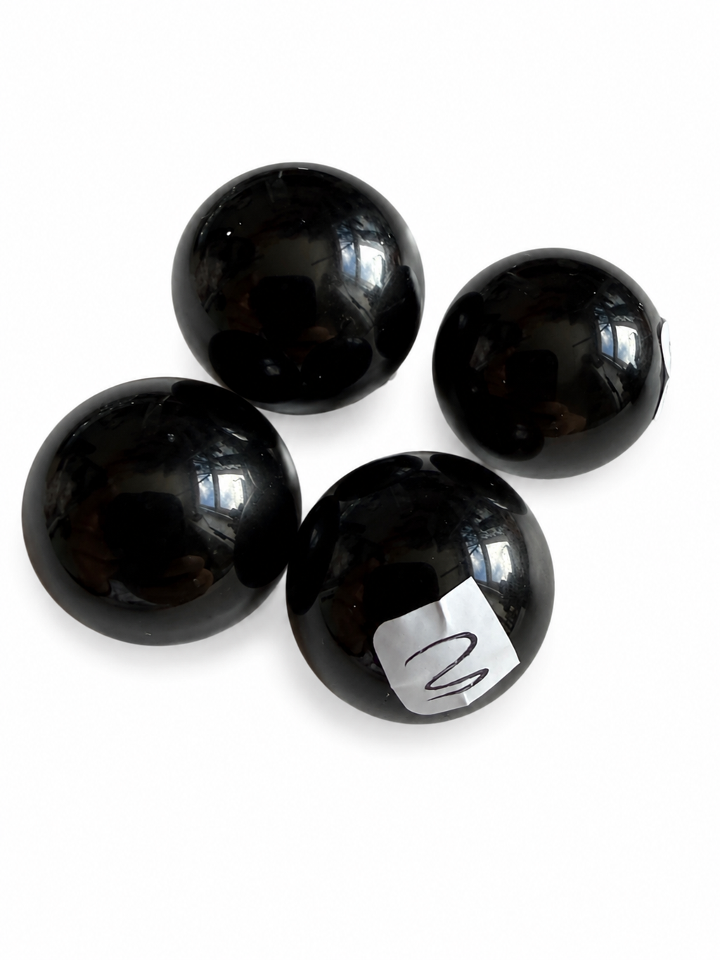 Rainbow obsidian natural crystal mini sphere