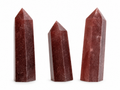 Strawberry quartz towers