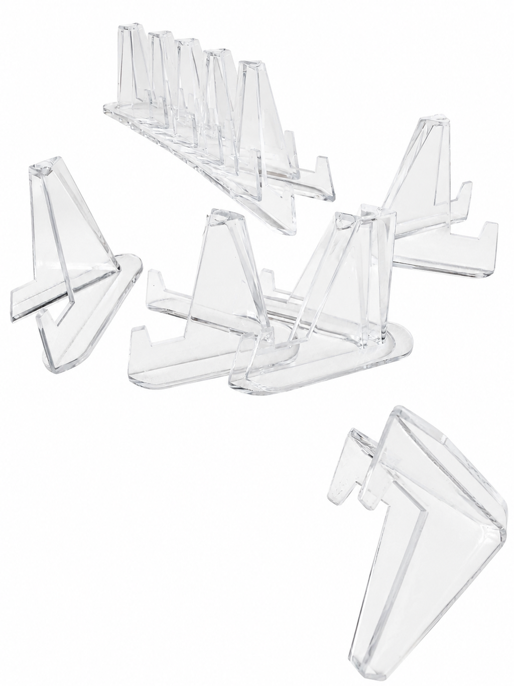 Acrylic clear stand for displaying Crystals