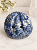 Sodalite dumpling carving